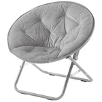 Urban Living Micromink Foldable Saucer Chair Compact Portable Lounge Seat Lig... New. Price: $66.37.