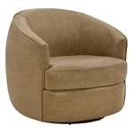 Chita Swivel Barrelchair,modern Comfy Fsc Certified Genuine Leather Boucle New. Price: $509.99.