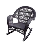 Jeco Rocker Wicker Chair In Espresso New. Price: $257.23.