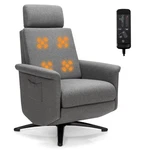Giantex Massage Recliner Chair Swivel Single Sofa Lounge W/adjustable Headrest New. Price: $259.99.