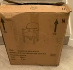 Flash Furniture Black Leathersoft Conference Chair Accent Nail Trim & Casters Open. Price: $172.19.