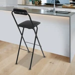 Foldable Bar Chair Tall Folding Portable Stool Impact Resistant New. Price: $79.90.