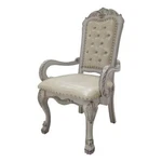 Acme Dresden Wooden Frame Arm Chairs In Bone White (set Of 2). Price: $667.66.
