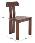 Safavieh Cayde Wood Dining Chair, Reduced Price 2172789367 DCH8801A Open. Price: $87.00.