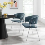 Nella Dining Chair Set Of 2 Cadet Blue New. Price: $272.50.