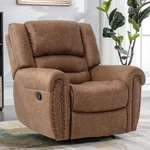 Canmov Leather Recliner Chair, Classic Breathable Manual New. Price: $244.99.