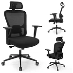 Ergonomic Office Mesh Chair, High Back Swivel Comfty Desk Chairs- 3D Armrest New. Price: $132.59.