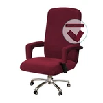 Office Chair Cover Stretch With Arms - Universal Removable Rotating Boss Slip... New. Price: $22.67.