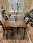 Bowery Hill 34.84"H Mid-century Fabric Dining Chair Gravel Gray (set Of 2) Used. Price: $149.00.