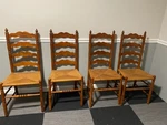 Tell City Ladder Back Chairs #2312 (set Of Four) Used. Price: $1500.00.