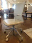 Linq Gray Rolling Adjustable Desk Chair By Davis Furniture Used. Price: $995.00.