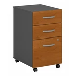 Bush Business Furniture Series 3 Drawer Mobile File Cabinet Natural Cherry... New. Price: $460.49.