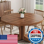 Idealhouse Round Dining Table For 47 Inches Room Wooden Base New. Price: $312.20.