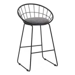 Benjara 26" Counter Height Chair (set Of 2)- Mesh Backrest- Gray Seat- Black New. Price: $228.18.