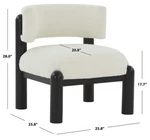Safavieh Rosabryna Accent Chair, Reduced Price 2172785153 SFV5074D Open. Price: $325.00.