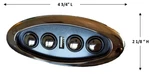Mulin Electric Switch MLSK14-D Button Power Recliner + Usb New. Price: $34.99.