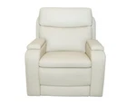 Barcalounger Gunner Power Recliner-kobi-almond New. Price: $1106.10.