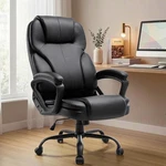 Big And Tall Office Chair Reclining High Back Leather Computer New. Price: $135.99.