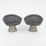 1960S Warren Platner For Knoll Lounge Chairs Nickel W/ Grey Fabric 4X Available Used. Price: $4250.00.
