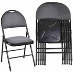Costway HW58552 Padded Seat Folding Chairs - 4 Pack Open. Price: $152.99.