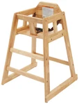 Winco CHH-101 Restaurant High Chair Natural Wood New. Price: $74.99.