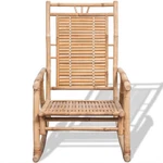 Rocking Bamboo Outdoor Patio Garden Porch Deck Seat Armchair Vidaxl New. Price: $116.99.
