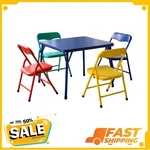 Homy Casa 5-PIECE Kids Table And Chairs Set, Folding Activity New. Price: $59.98.