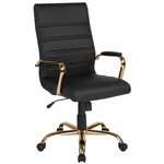Flash Furniture Faux Leather Swivel Ergonomic Office Chair Frame With Arms New. Price: $262.00.