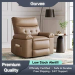 Oversized Pu Leather Manual Recliner Chair Large Adults 1.5X Sponge Filling New. Price: $216.59.