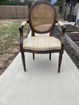 Ethan Allen Classic Ornate Victorian Louis Xvi Josephine Traditional Arm Chair Used. Price: $1195.00.