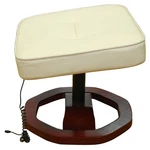 Massage Chair Swivel Recliner Leisure Reclining Cream Faux Leather Vidaxl New. Price: $268.99.