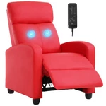 Recliner Chair Massage Reading Lumbar Support Padded Red Fdw Reclining Sofa Home New. Price: $259.99.