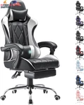 Homall Gaming Chair, Computer With Footrest And Massage Lumbar Support, New. Price: $143.66.