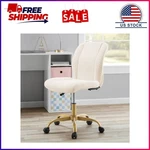 Mainstays Boucl Armless Office Chair For Adults And Teens, Cream New. Price: $84.08.