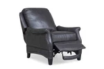 New Barcalounger Ashebrooke Manual Wrenn Gray Leather Recliner Chair. Price: $1379.00.