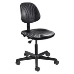 Bevco 7000D-3750S/5 Polyurethane Drafting Chair, 15" To 20", No Arms, Black New. Price: $346.99.
