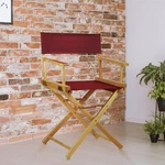 Casual Home Natural Frame/burgundy Canvas 18" Classic Height Directors-chairs New. Price: $50.00.