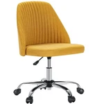 Jhk Armless Small Desk Office Chair Cute Vanity Swivel With Back Modern New. Price: $89.99.