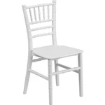 Flash Furniture Kids Resin Chiavari Chair, White LE-L-7K-WH-GG New. Price: $54.99.