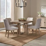 Liberty Furniture Proximity Place Opt 5 Piece Pedestal Table Set - Brown New. Price: $2231.67.