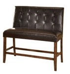 Ashley Signature Design-lacey Double Leather Upholstered Dining Bench Used. Price: $199.99.