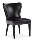 Hooker Furniture DC102-097 Cc 24"W Leather Dining Chair Legendary Graphite New. Price: $1230.00.