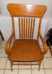 Solid Elm Armchair / Office Desk (RP-AC183) Used. Price: $399.00.