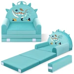 Dinosaur Kids Sofa Bed With Removable Washable Cover & Magic-tape Backrest Fol New. Price: $74.28.