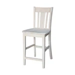 Ic International Concepts Solid Wood San Remo Counter Height Dining Stool - 24 New. Price: $170.35.