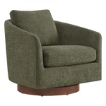 Chita Modern Swivel Accent Chair W/ Back Cushion,mid Century New. Price: $475.99.