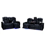 Seatcraft Euphoria Leather Home Theater Seating Sofa Recliners Chair Couch New. Price: $2638.00.