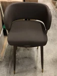 Homeroots 564992 30 In. Brown Gold & Walnut Faux Leather Height Bar Chair Used. Price: $117.09.