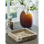 Signature Design By Ashley Edurton Marble Tray Set, Light Beige Decorative New. Price: $53.98.