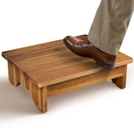 Inch Acacia Wood Stool Small 500 Lbs Capacity Seniors Bed Home New. Price: $54.97.